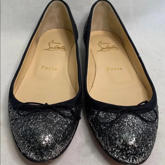 Christian Louboutin Shoes - Christian Louboutin Glitter Flats 5
